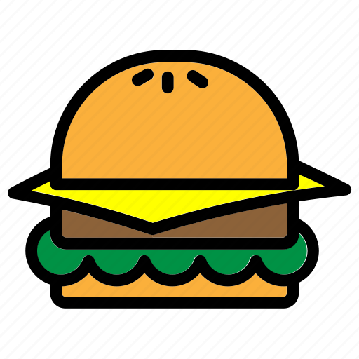 Burger, fast food, food, hamburger, meal, menu, restaurant icon - Download on Iconfinder