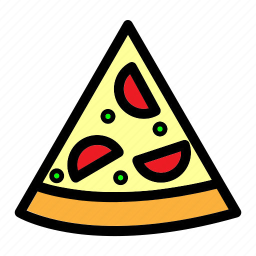 Cheese, cooking, food, italian, meal, pizza, slice icon - Download on Iconfinder