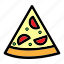 cheese, cooking, food, italian, meal, pizza, slice 