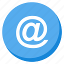 contact, email, lightblue, chat, communication, message, talk