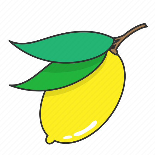 Food, fruit, lemon, summer fruit icon - Download on Iconfinder