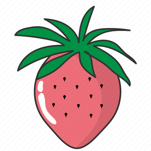 Food, fruit, strawberry, sweet fruit icon - Download on Iconfinder