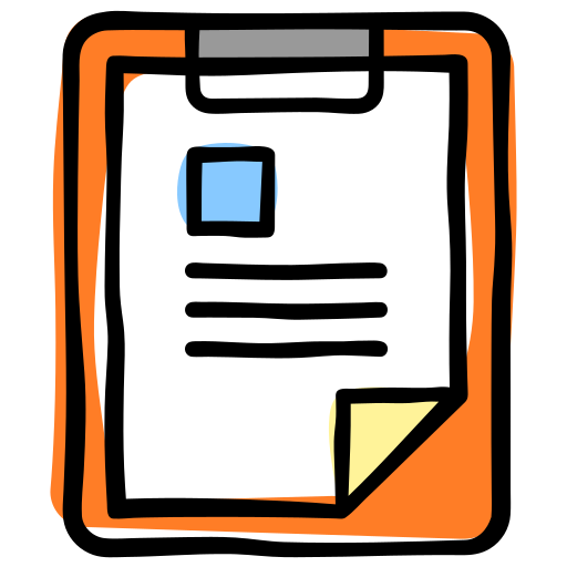 Clipboard, curriculum, cv, document, paper, profile, social media icon - Free download