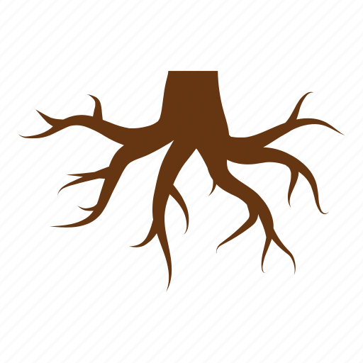 Foundation, nature, root, roots, stump, tree, tree stump icon - Download on Iconfinder