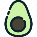 avocado, fruit, food
