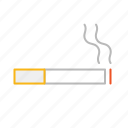 tab, cigarette, stroke, smoke, smoking, line, fag, ciggie