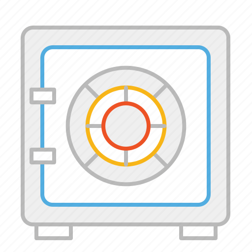 Box, secure, safe, stroke, deposit, line, bank icon - Download on Iconfinder