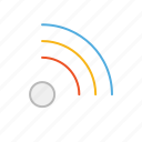 signal, wifi, stroke, connection, internet, line