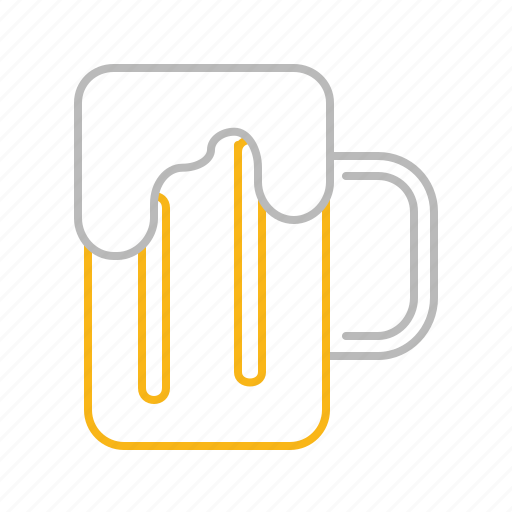 Alcohol, thirsty, drink, beer, party, line icon - Download on Iconfinder