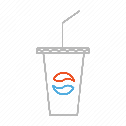 Thirsty, drink, pepsi, cold, soft drink, line icon - Download on Iconfinder