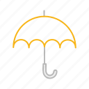 line, protection, umbrella, rain