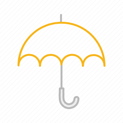 Line, protection, umbrella, rain icon - Download on Iconfinder