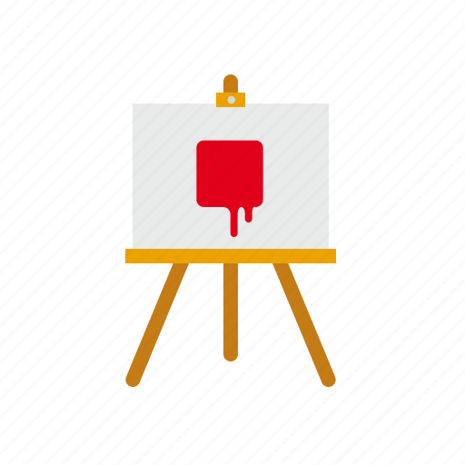 Art, design, easel, painting, stand icon - Download on Iconfinder