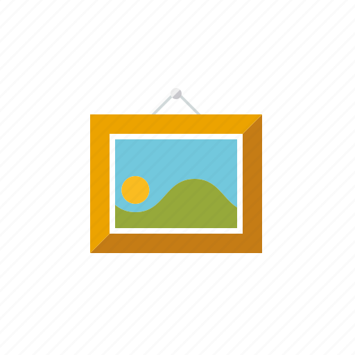 Art, frame, landscape, painting, picture icon - Download on Iconfinder
