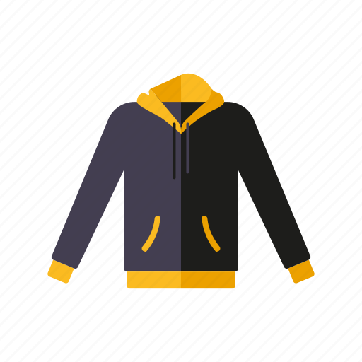 Clothing, fashion, garment, hoodie, sportswear, sweater, wardrobe icon - Download on Iconfinder