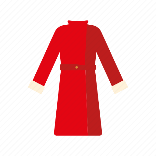 Clothing, coat, fashion, garment, wardrobe, winter coat, women's wear icon - Download on Iconfinder