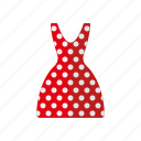 clothing, dress, fashion, garment, polka dots, wardrobe, women&#x27;s wear