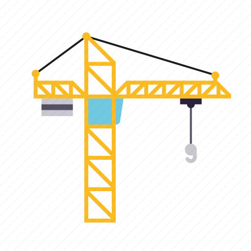 Construction, crane, equipment, industrial, industry, machine icon - Download on Iconfinder