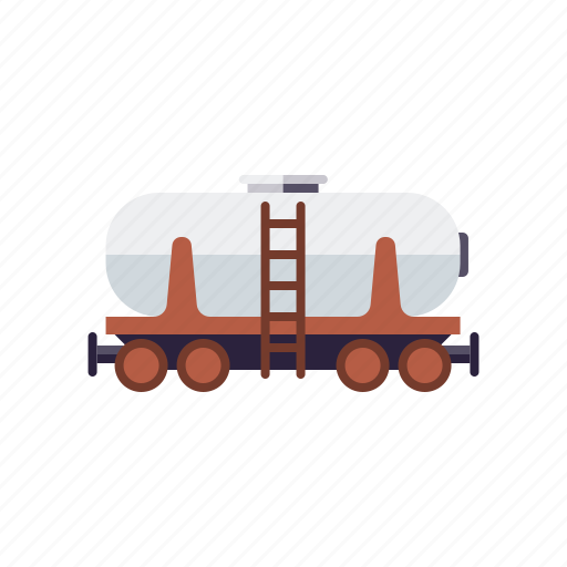 Equipment, industry, railroad, railway, tank, transport, wagon icon - Download on Iconfinder