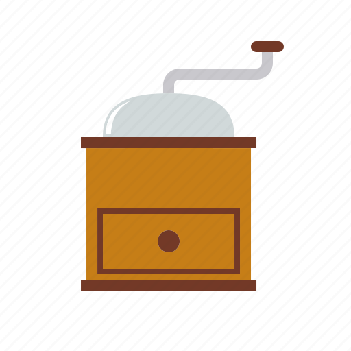 Coffee, grinder, household, kitchen, mill, utensil icon - Download on Iconfinder