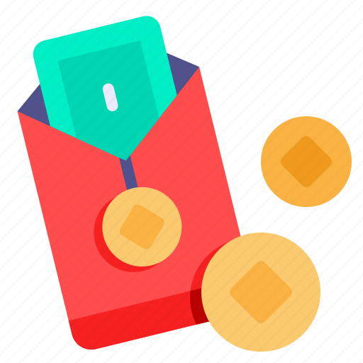 Red envelope, chinese new year, angpao, money icon - Download on Iconfinder