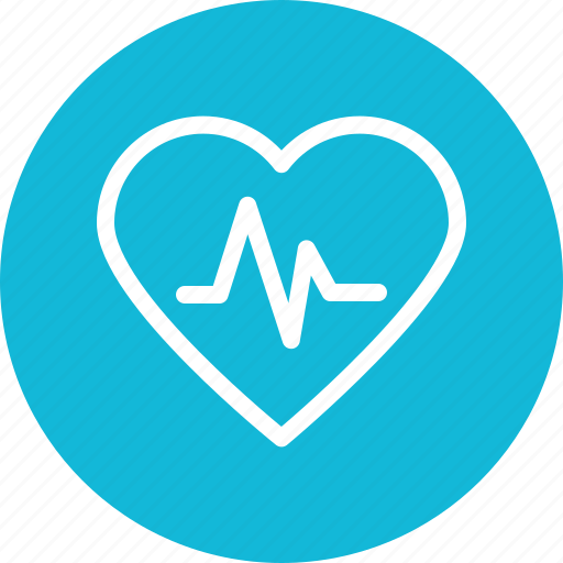 Heart, heartbeat, pulsation, pulse icon icon - Download on Iconfinder