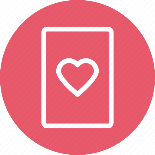 Ace of heart, casino, entertainment, heart card, playing card, suit card icon icon - Download on Iconfinder
