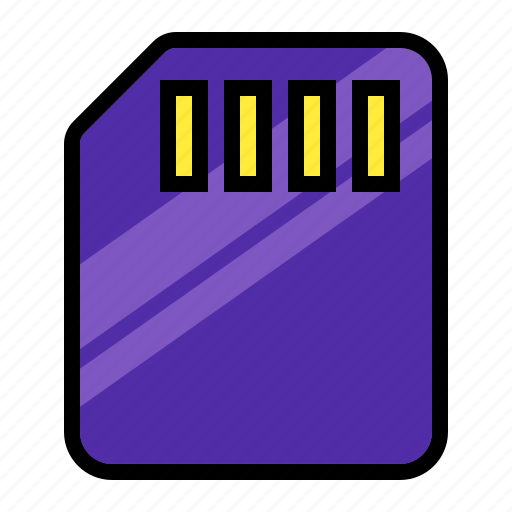 Card, data, memory, photo, storage icon - Download on Iconfinder