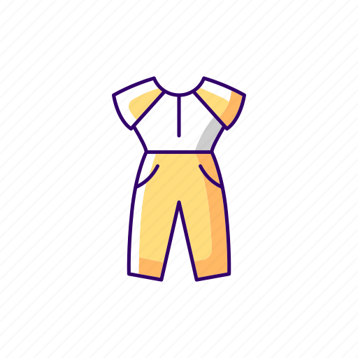 Jumpsuit, sleepwear, pyjamas, woman icon - Download on Iconfinder