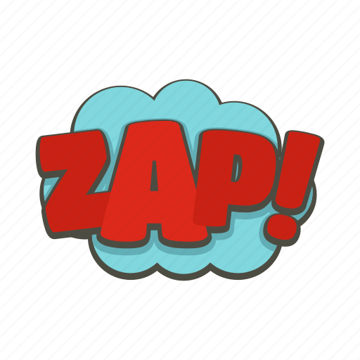 Boom, bubble, cloud, comic, object, text, zap icon - Download on Iconfinder