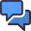 chat, comment, conversation, dialogue, message 