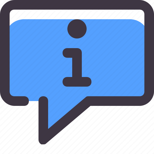Chat, comment, conversation, info, message icon - Download on Iconfinder