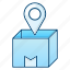 box, commerce, location, order, ship 