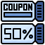 discount, coupon, commerce, shopping, voucher, percentage, percent 