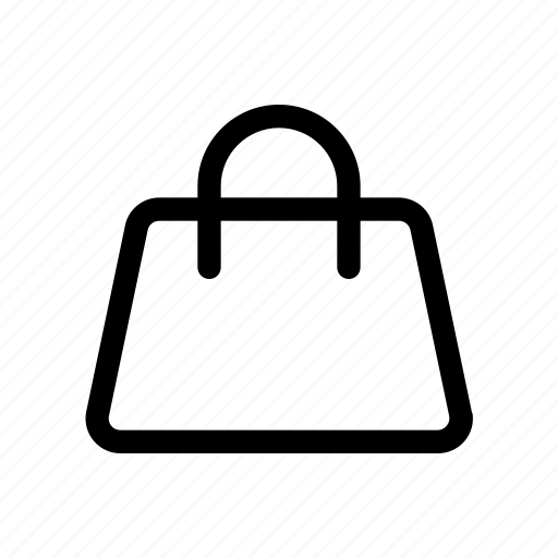 Commerce, totebag, stroke icon - Download on Iconfinder
