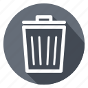 bin, delete, junk, recycle, rubbish, trash