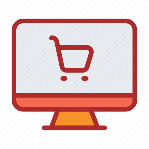 Desktop, cart, shop, online icon - Download on Iconfinder