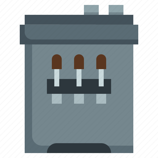 Freezer, refrigerator, electronics, commercial, kitchen, ice cream icon - Download on Iconfinder