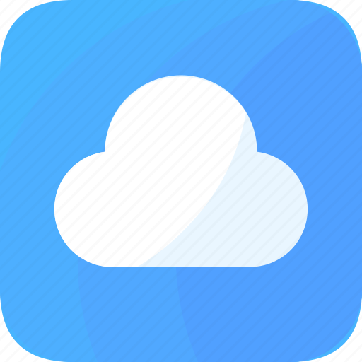 App, clouds, fog, mist, mobile, overcast icon - Download on Iconfinder