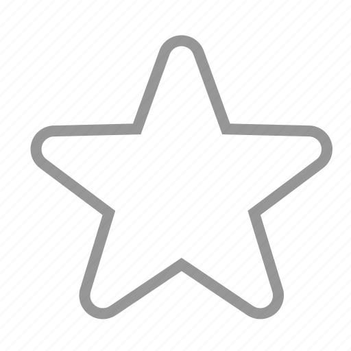 Favorite, slim star, star, stars, thin icon - Download on Iconfinder