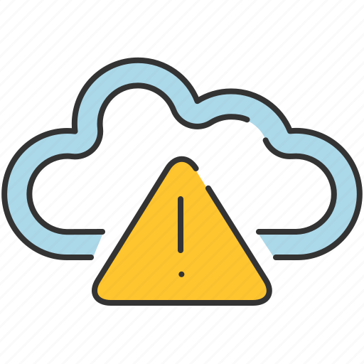 Alert, cloud, communication, share, storage, warning icon - Download on Iconfinder