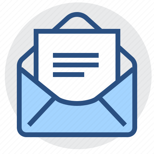 E-mail, letter, mail, paper, document, envelope, message icon - Download on Iconfinder