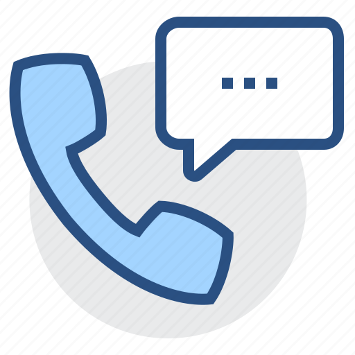 Bubble, calls, chat, phone, communication, message, talk icon - Download on Iconfinder