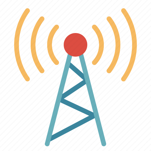 Antennas, communications, mobile, signal, technology, tower icon - Download on Iconfinder