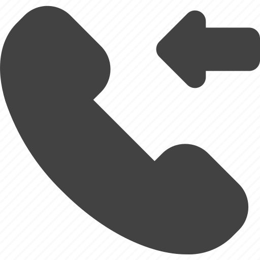 Call, left, phone icon - Download on Iconfinder