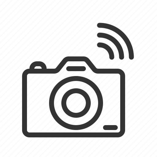 Camera, connection, network, technology, wifi, wireless icon - Download on Iconfinder