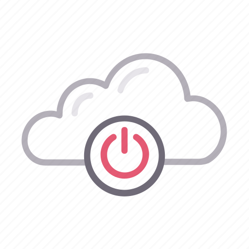 Cloud, logout, off, power, shutdown icon - Download on Iconfinder