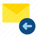 communication, envelope, mail, message, reply