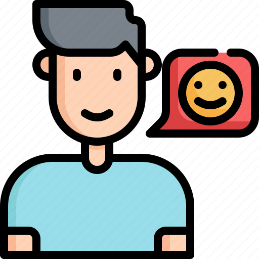 Positive, comment, communication, speaking, conversation icon - Download on Iconfinder