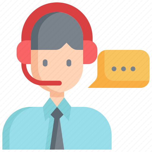 Call, center, agent, customer, service, support, communication icon - Download on Iconfinder